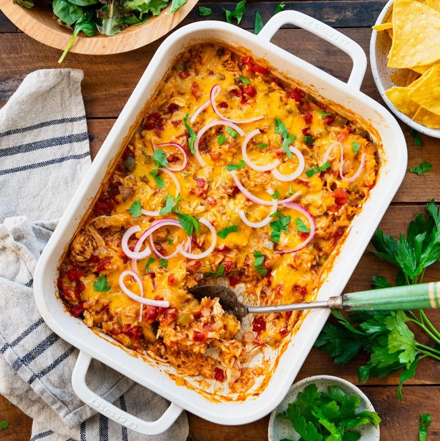 Cheesy Chicken Fajita Bowl