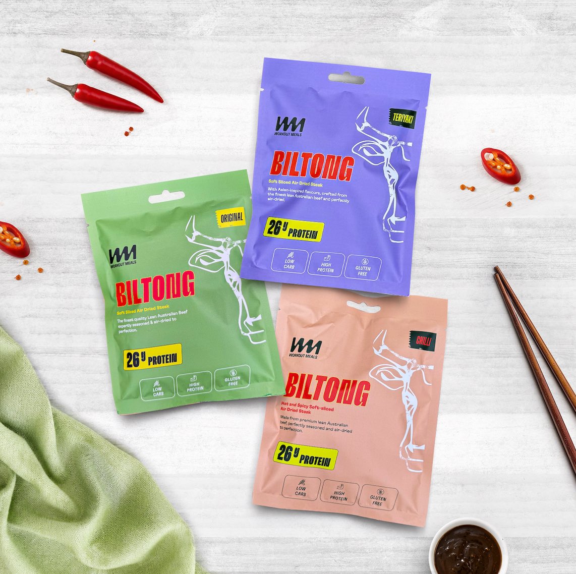 Biltong 3 Pack